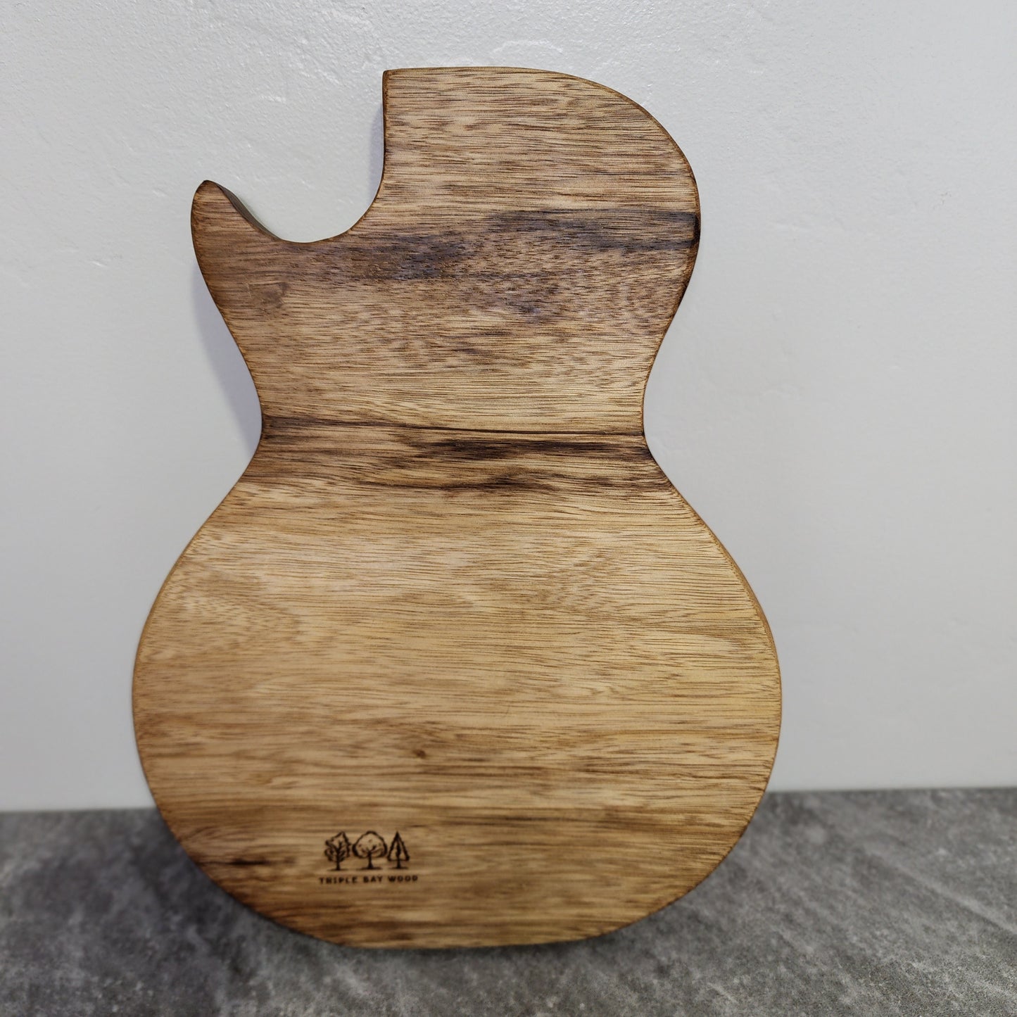 Black Limba and black Resin Acoustic Guitar Serving Board - Exotic