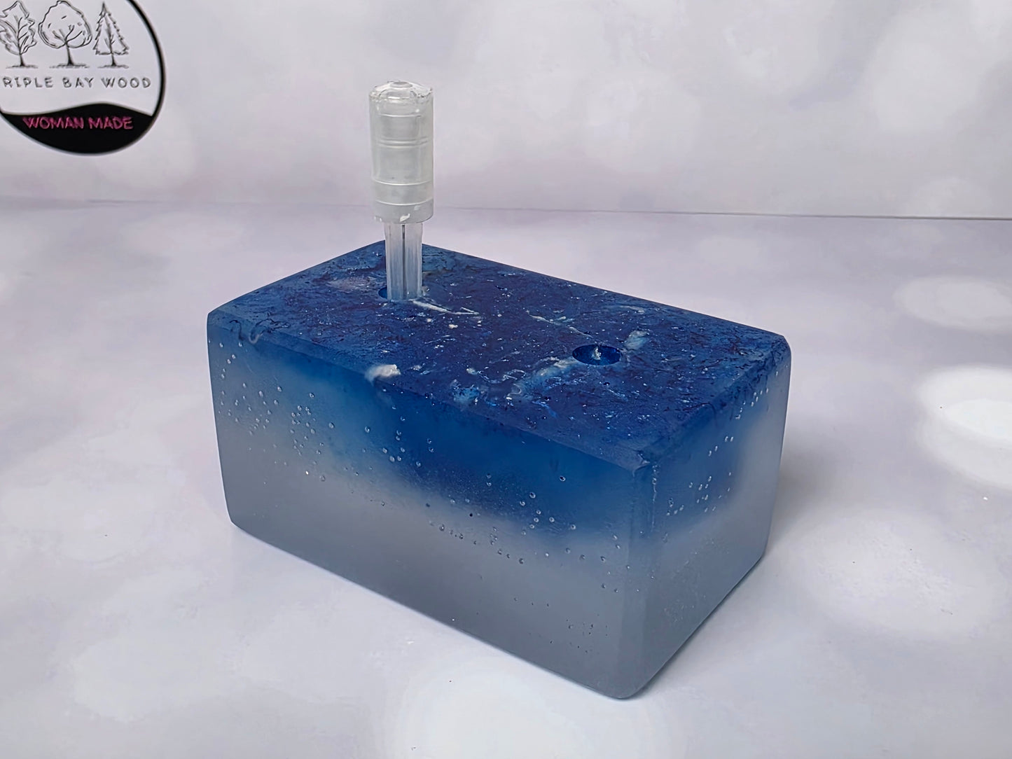 Two Blue - Injection Holder with 2 Wells