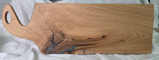 White Oak and White Resin Large with Handle
