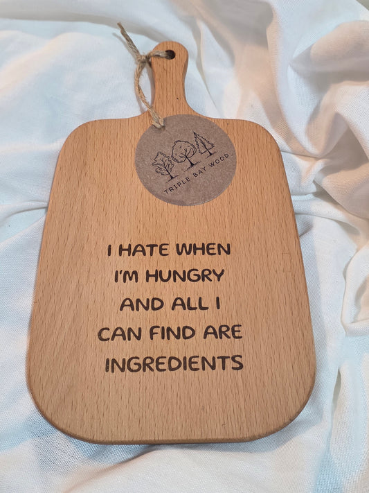 Mini Board - All I can find are ingredients